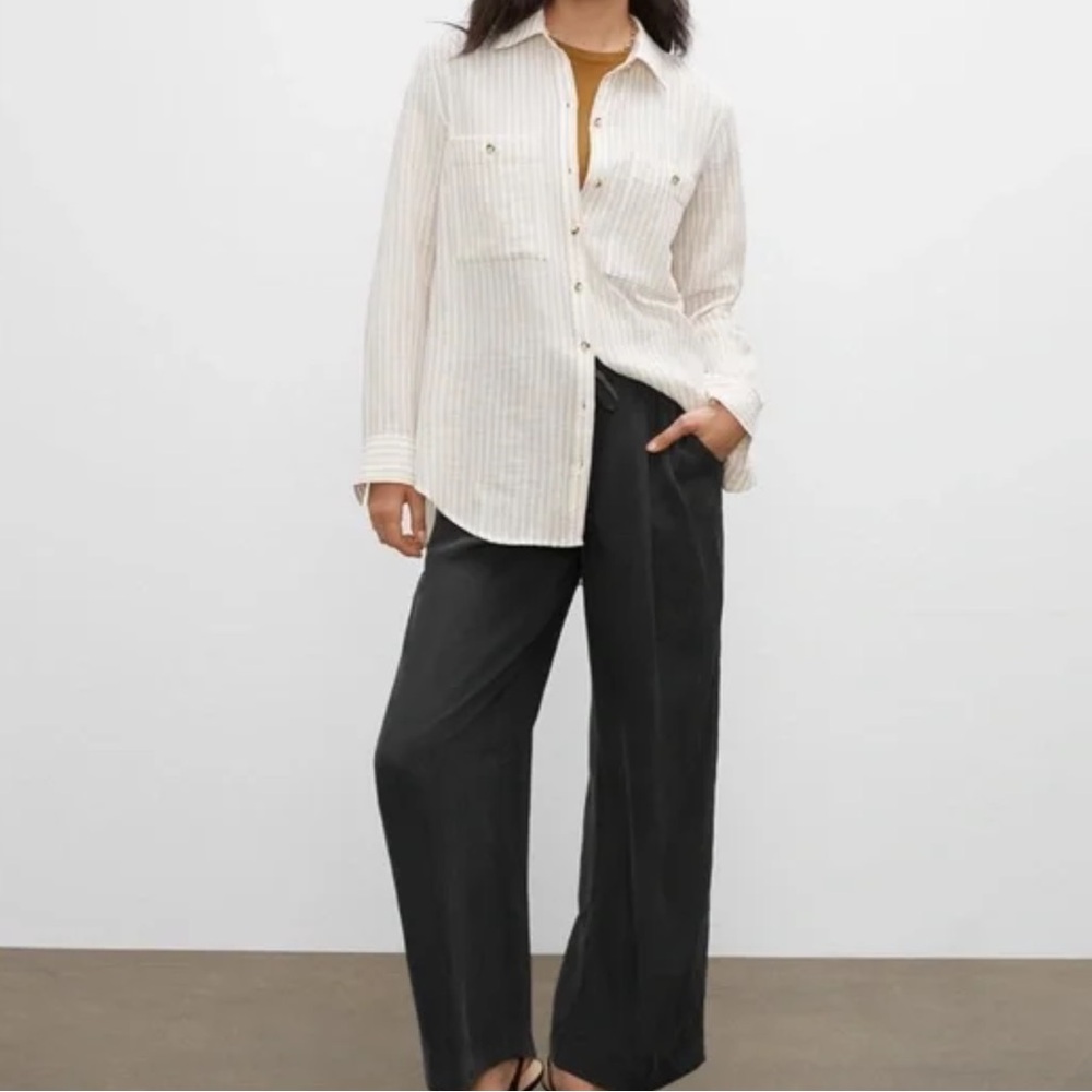 Club Monaco Gauze Oversized Shirt
